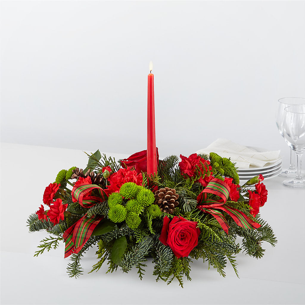 By the Candlelight Centerpiece – Grass Valley Florist, Grass Valley CA