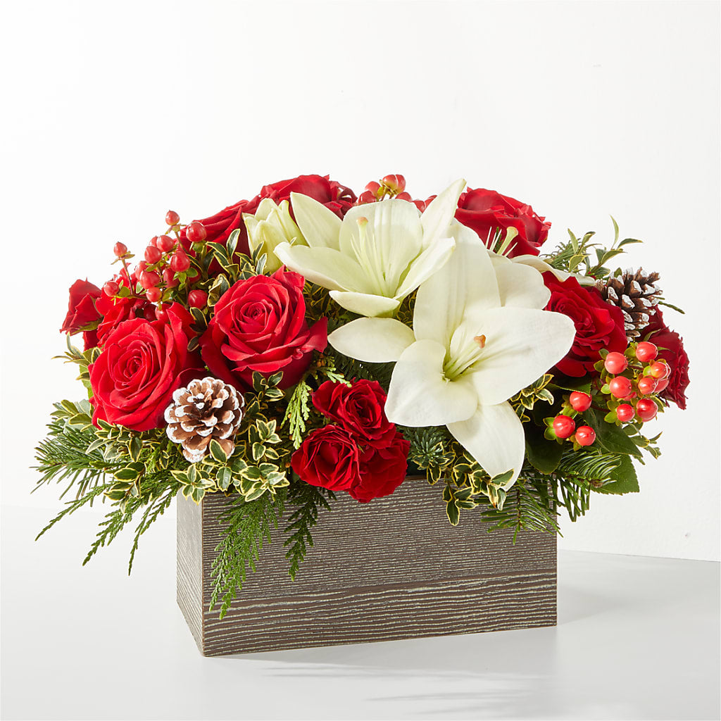 Snowy Wonderland Bouquet – Grass Valley Florist, Grass Valley CA