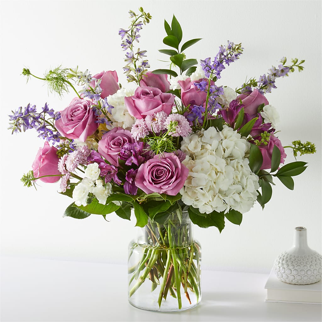 Violet Caress Bouquet – Grass Valley Florist, Grass Valley CA