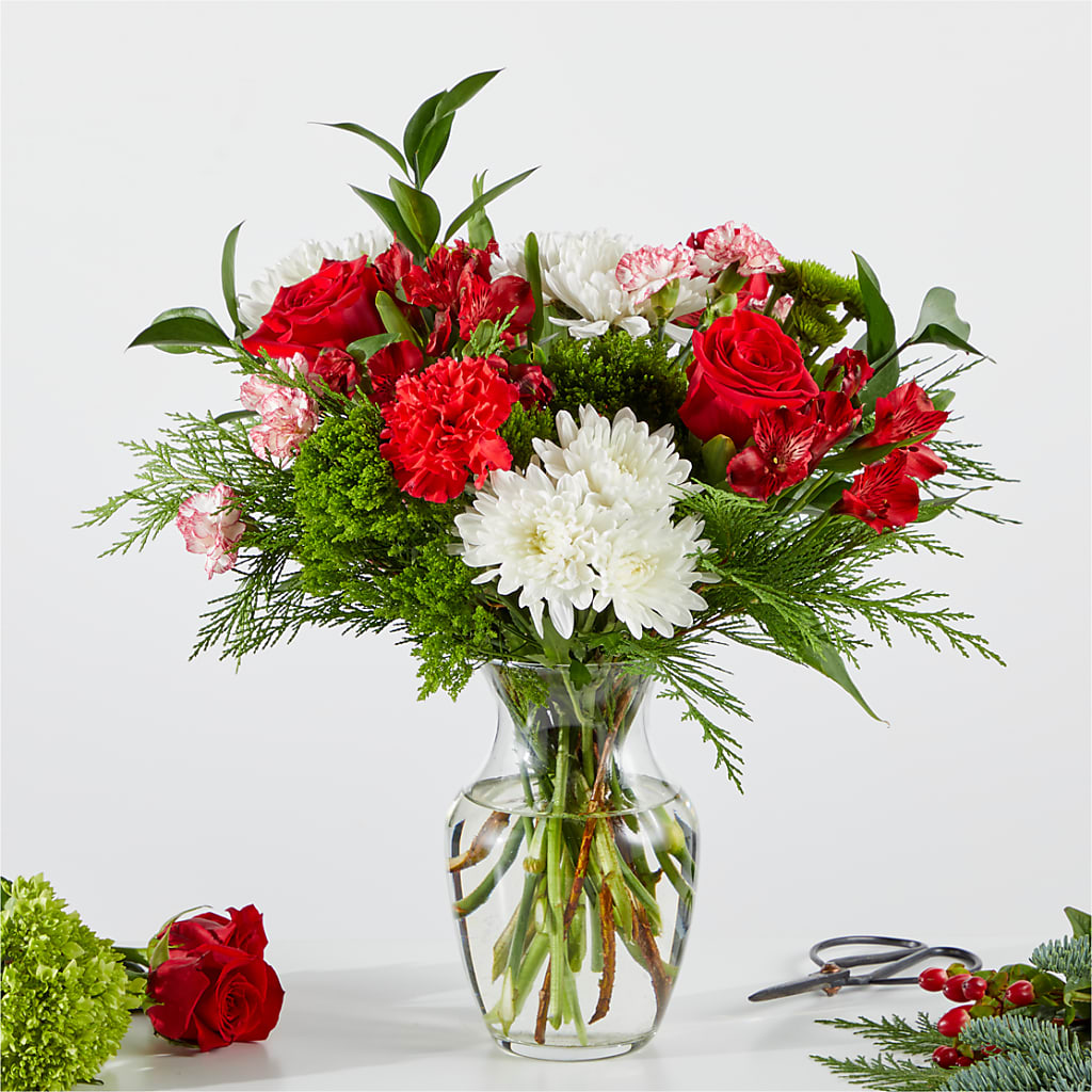 Merry Moment Bouquet – A Florist Original – Grass Valley Florist, Grass Valley CA