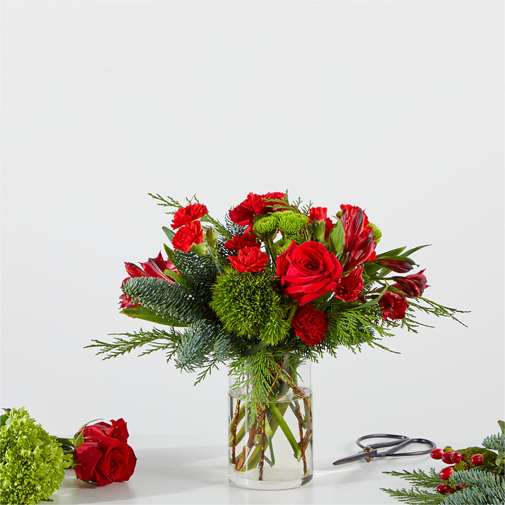 Merry Moment Bouquet – A Florist Original – Grass Valley Florist, Grass Valley CA