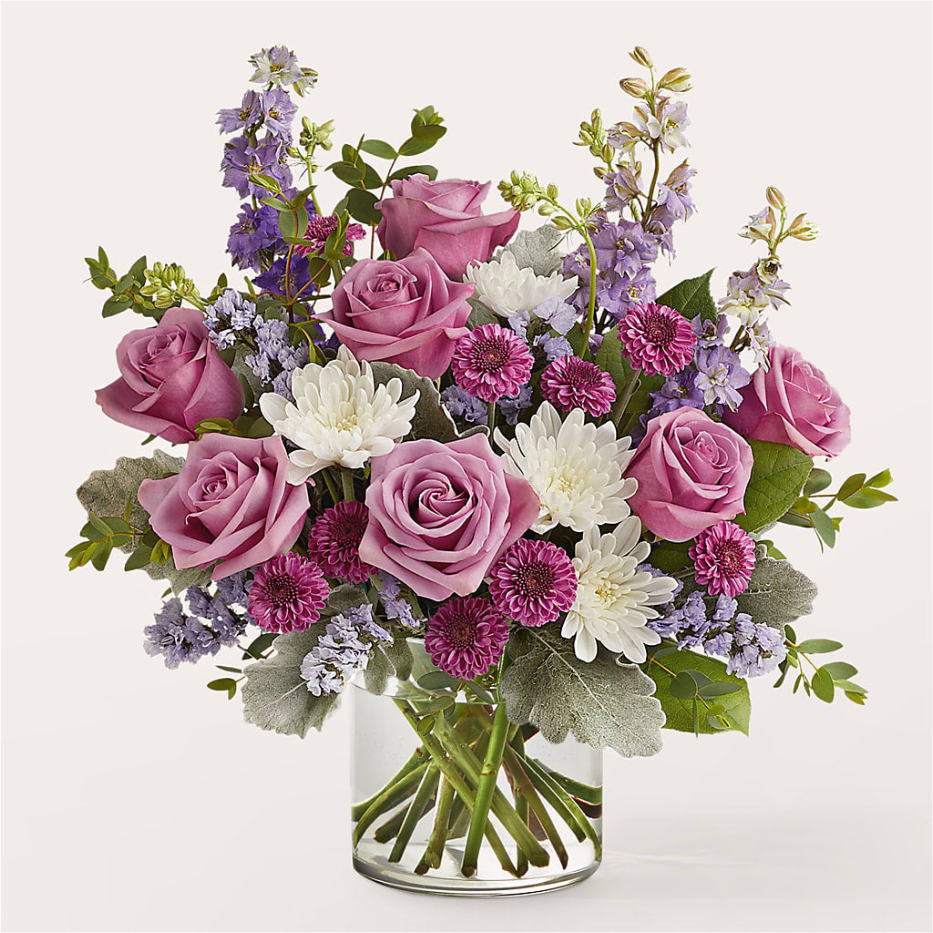 Violet Frost Bouquet – Grass Valley Florist, Grass Valley CA
