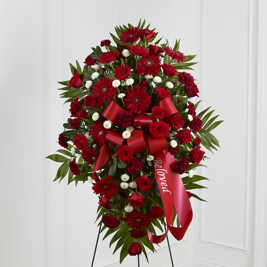 Treasured Memories Standing Spray – Grass Valley Florist, Grass Valley CA