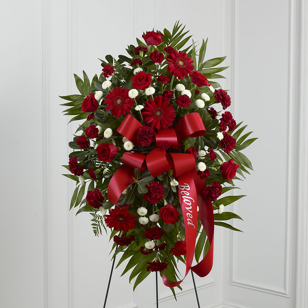 Treasured Memories Standing Spray – Grass Valley Florist, Grass Valley CA