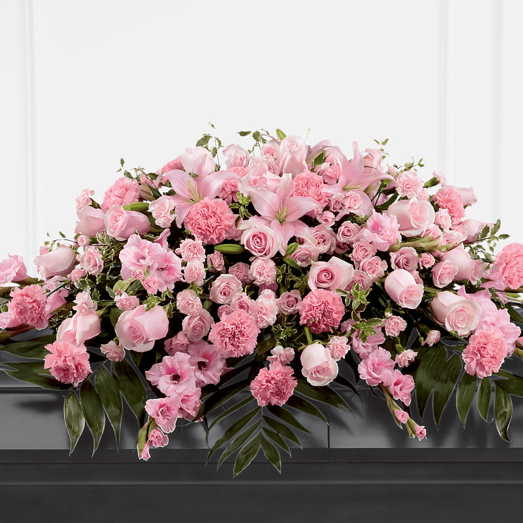 Garden of Comfort Casket Spray (Standard) – Grass Valley Florist, Grass Valley CA