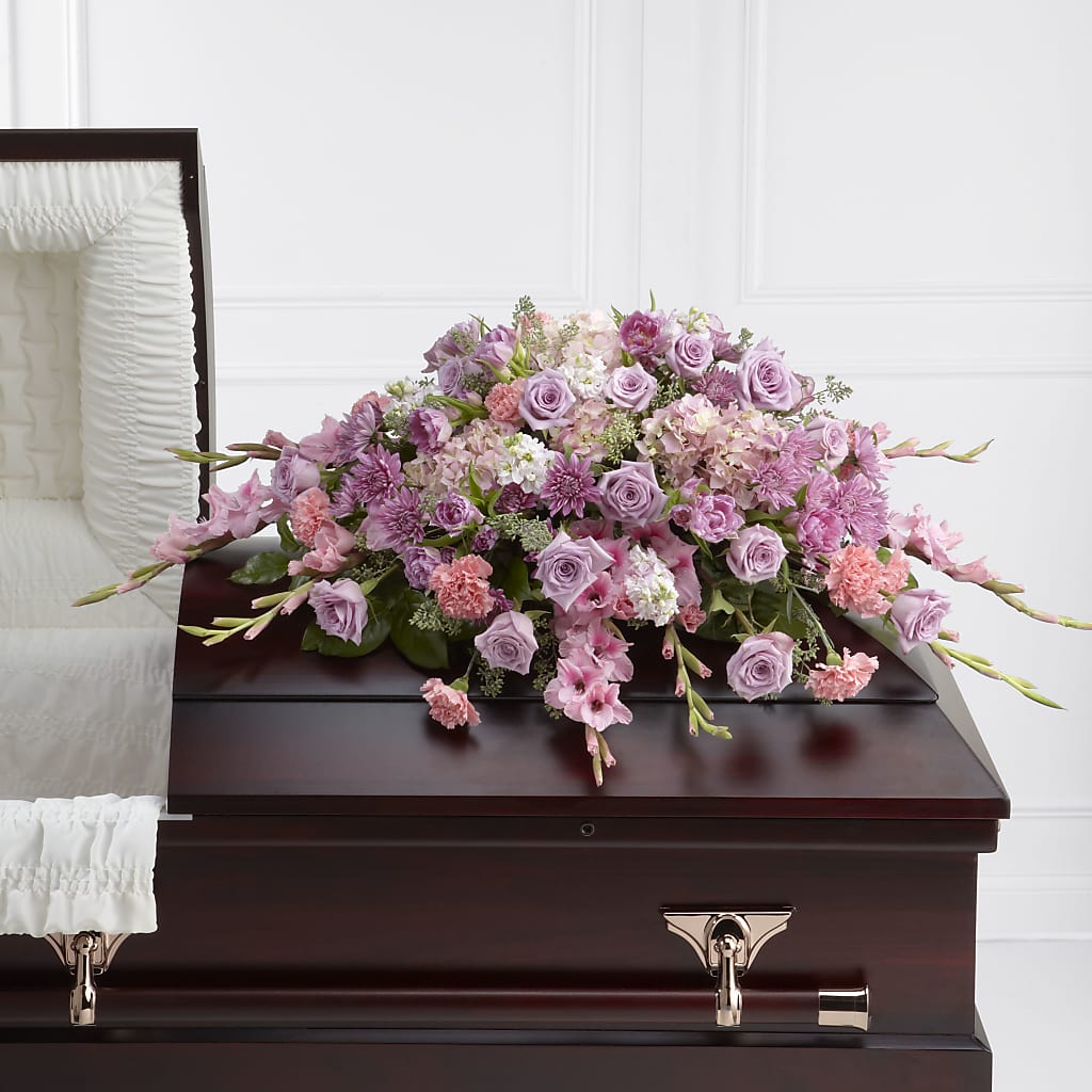 Immorata Casket Spray – Grass Valley Florist, Grass Valley CA