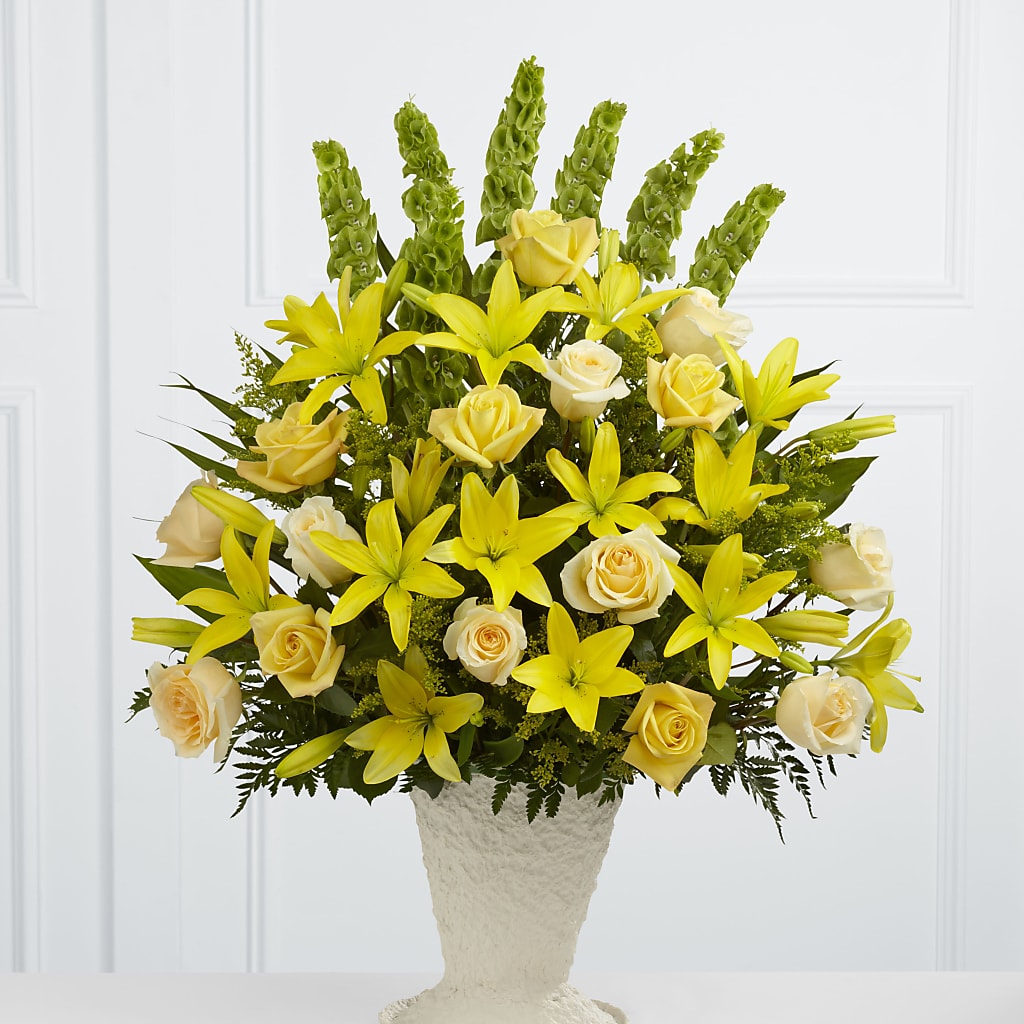 Golden Memories Arrangement – Grass Valley Florist, Grass Valley CA