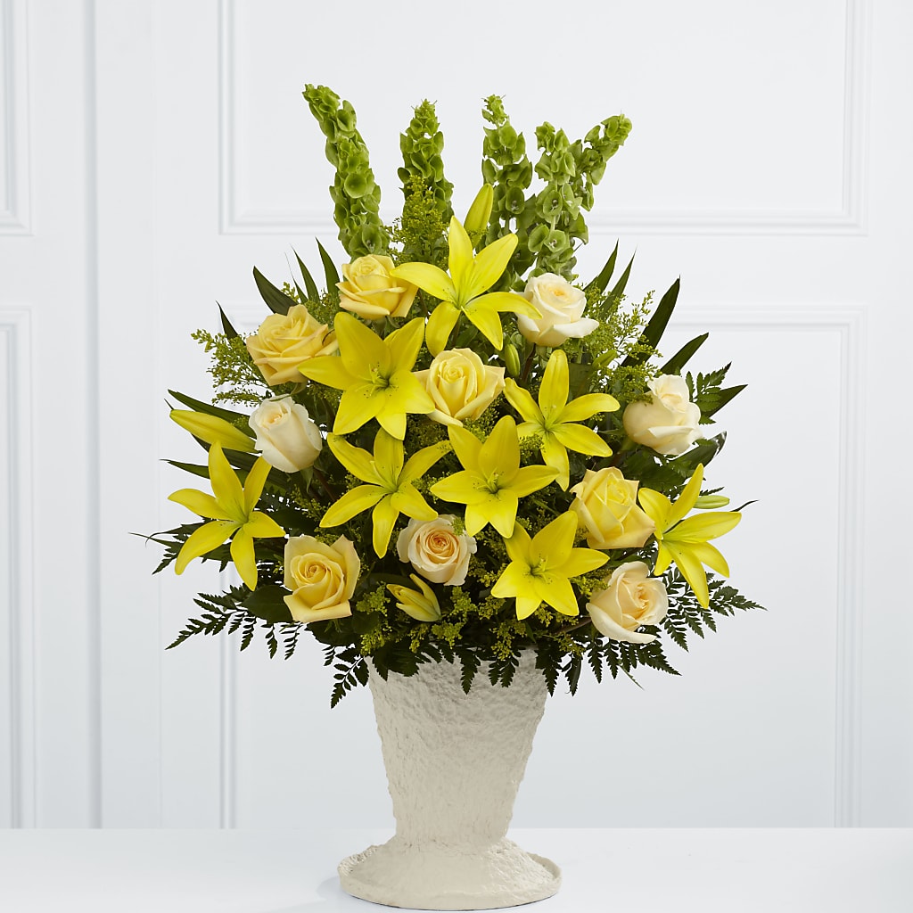 Golden Memories Arrangement – Grass Valley Florist, Grass Valley CA