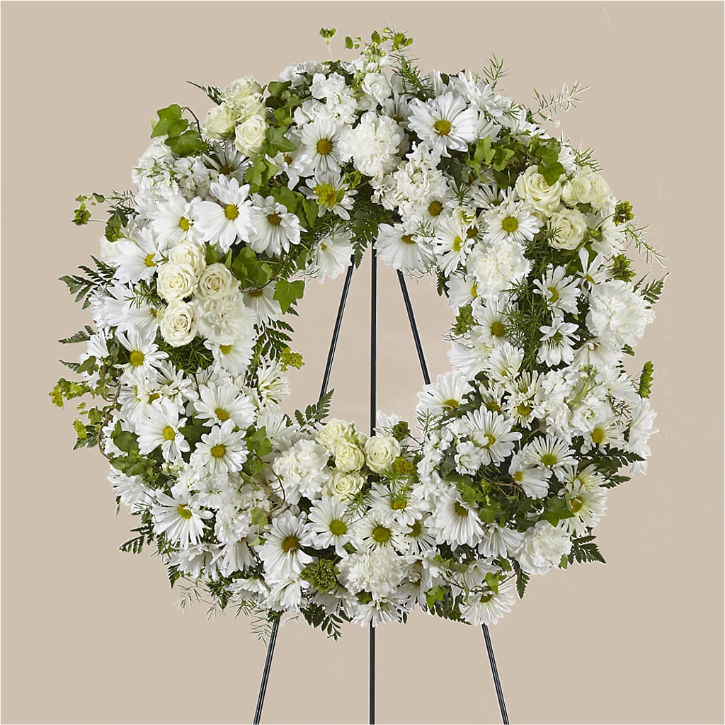 Faithful Wishes Wreath – Grass Valley Florist, Grass Valley CA