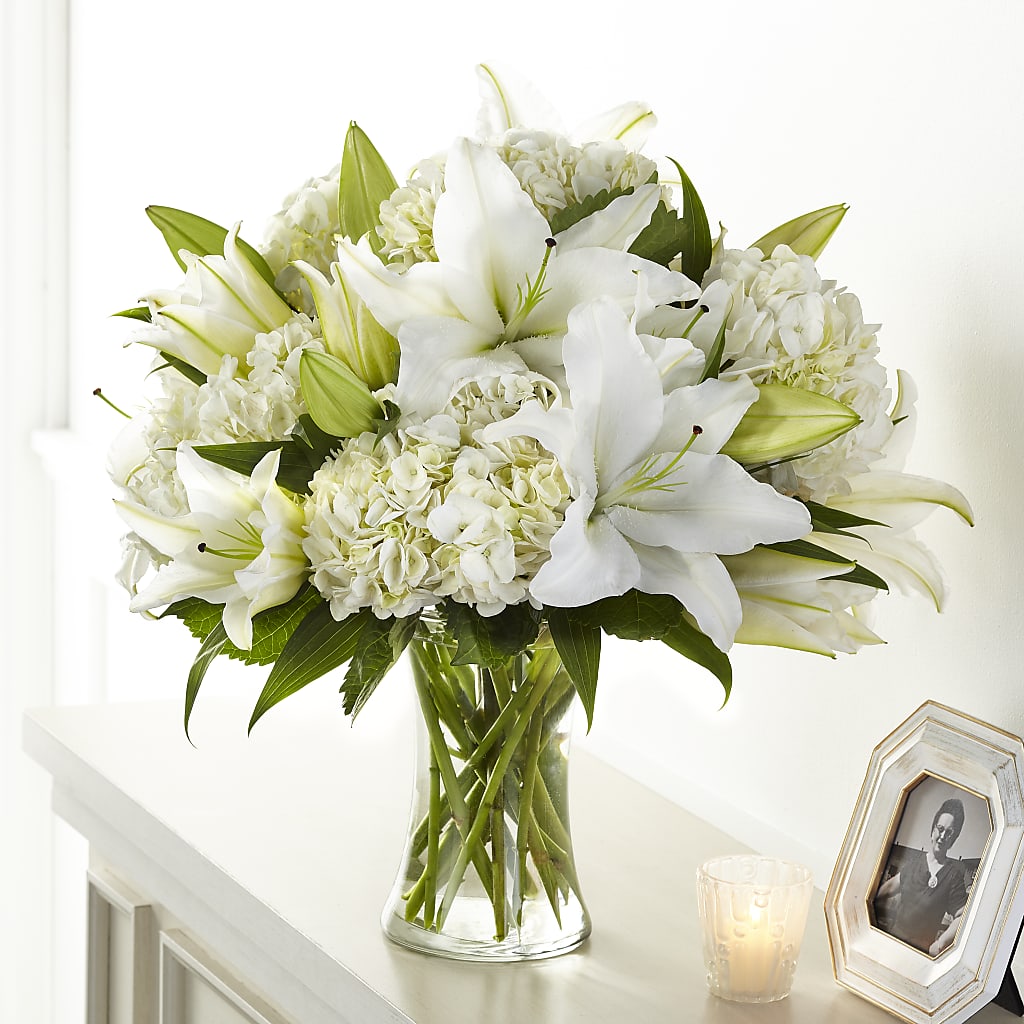 Compassionate Lily Bouquet – Grass Valley Florist, Grass Valley CA