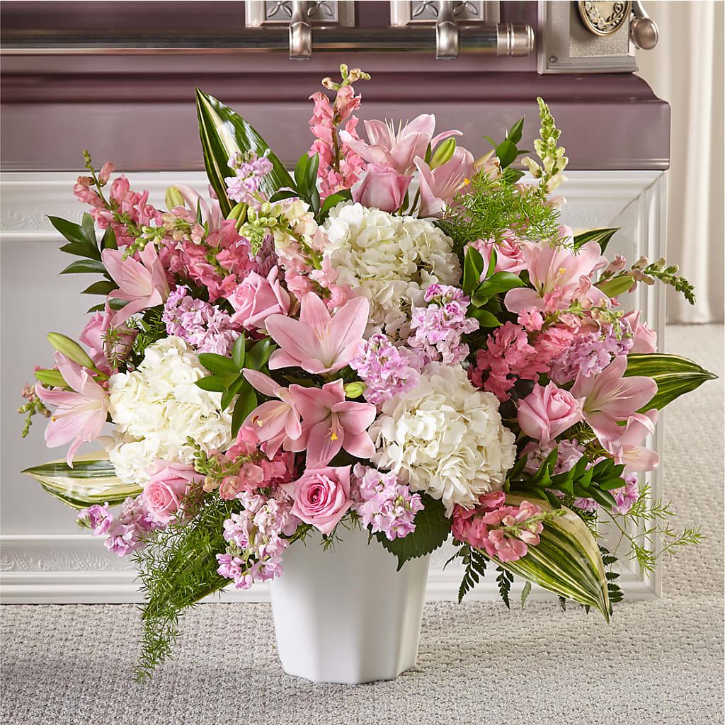 Simply Serene Floor Basket – Grass Valley Florist, Grass Valley CA