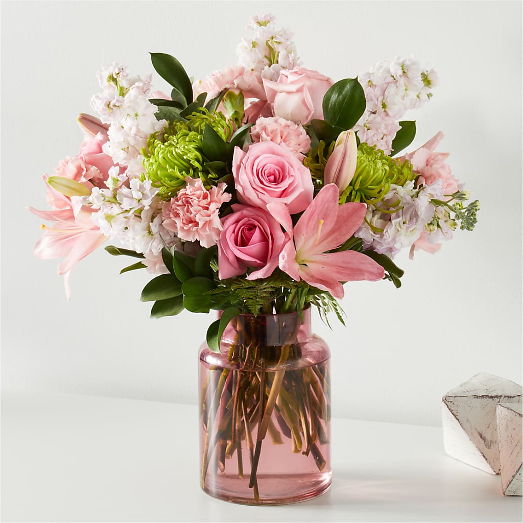 Pretty in Pink Bouquet – Grass Valley Florist, Grass Valley CA