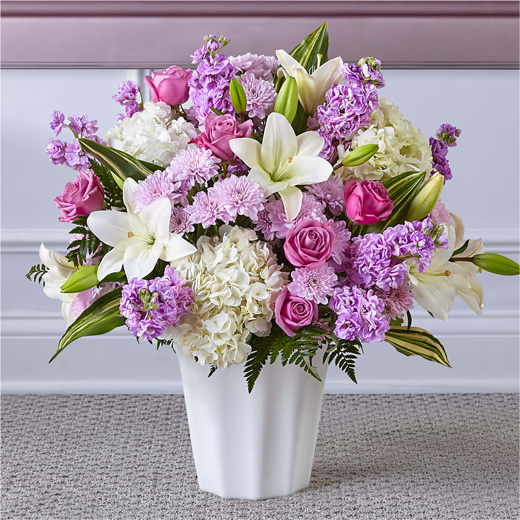 Heaven Sent Floor Basket – Grass Valley Florist, Grass Valley CA