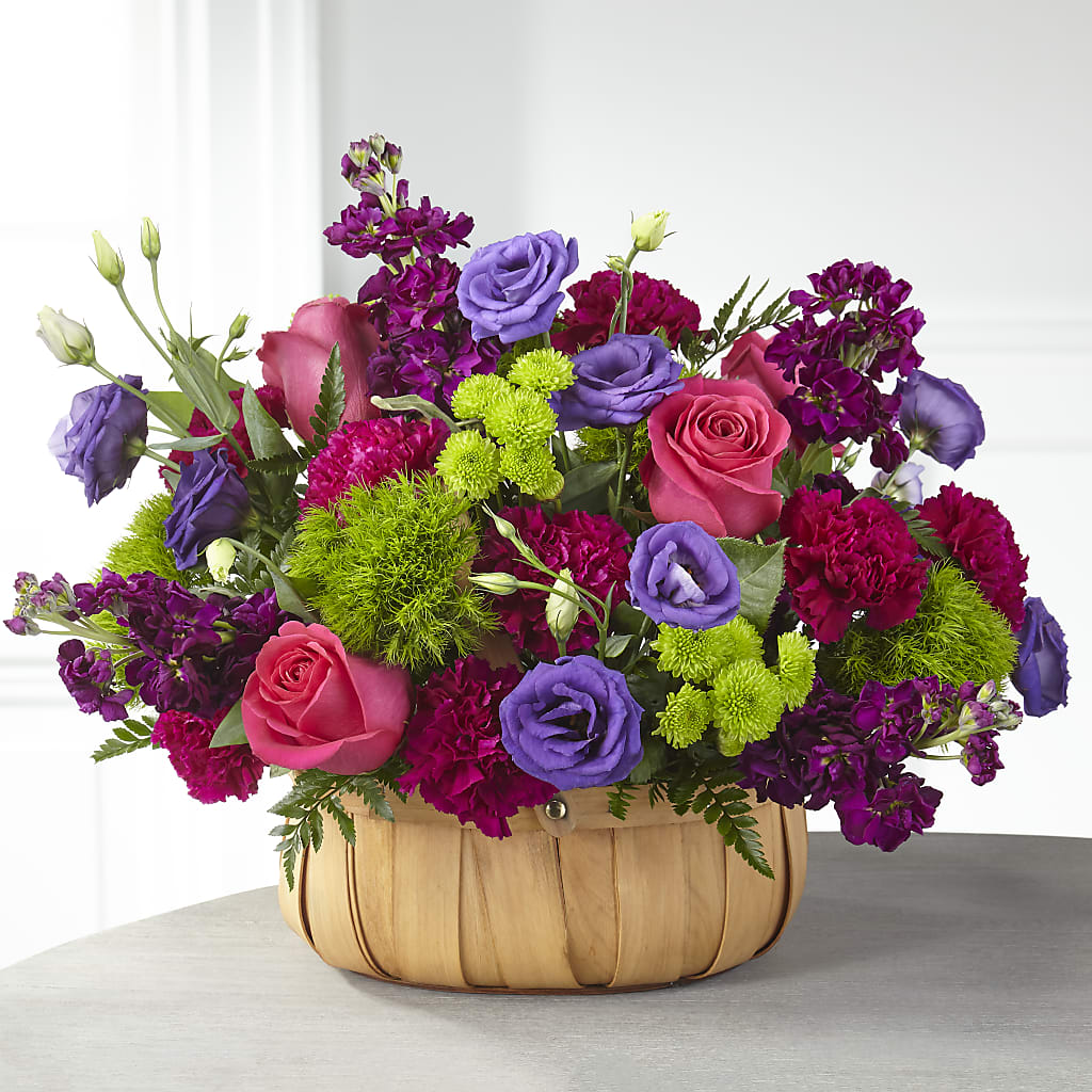 Serene Sanctuary Basket – Grass Valley Florist, Grass Valley CA