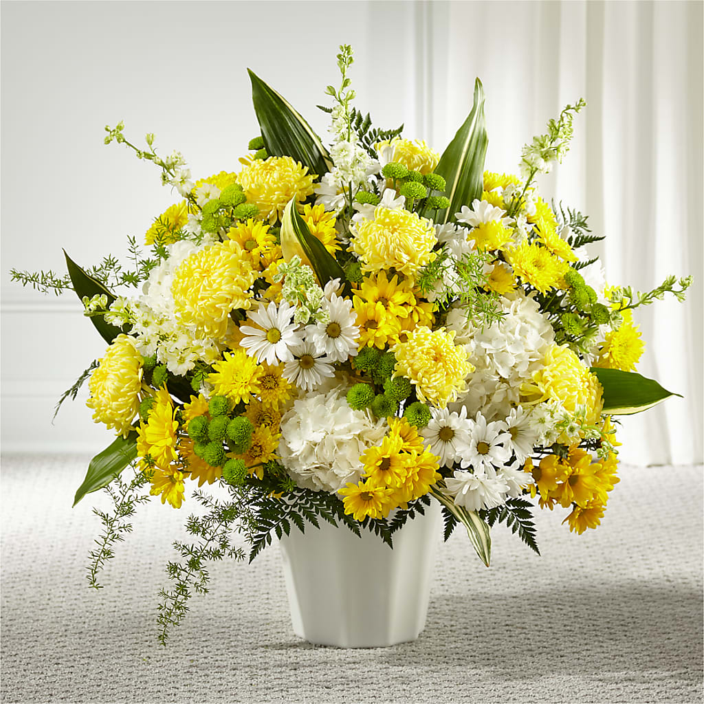 Unity & Grace Floor Basket – Grass Valley Florist, Grass Valley CA