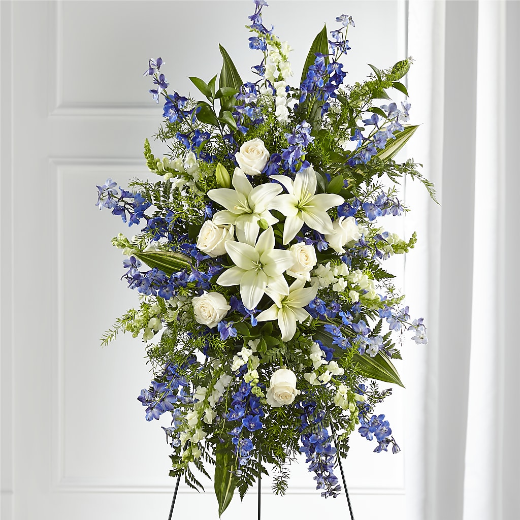 Faithful Friend Standing Spray – Grass Valley Florist, Grass Valley CA