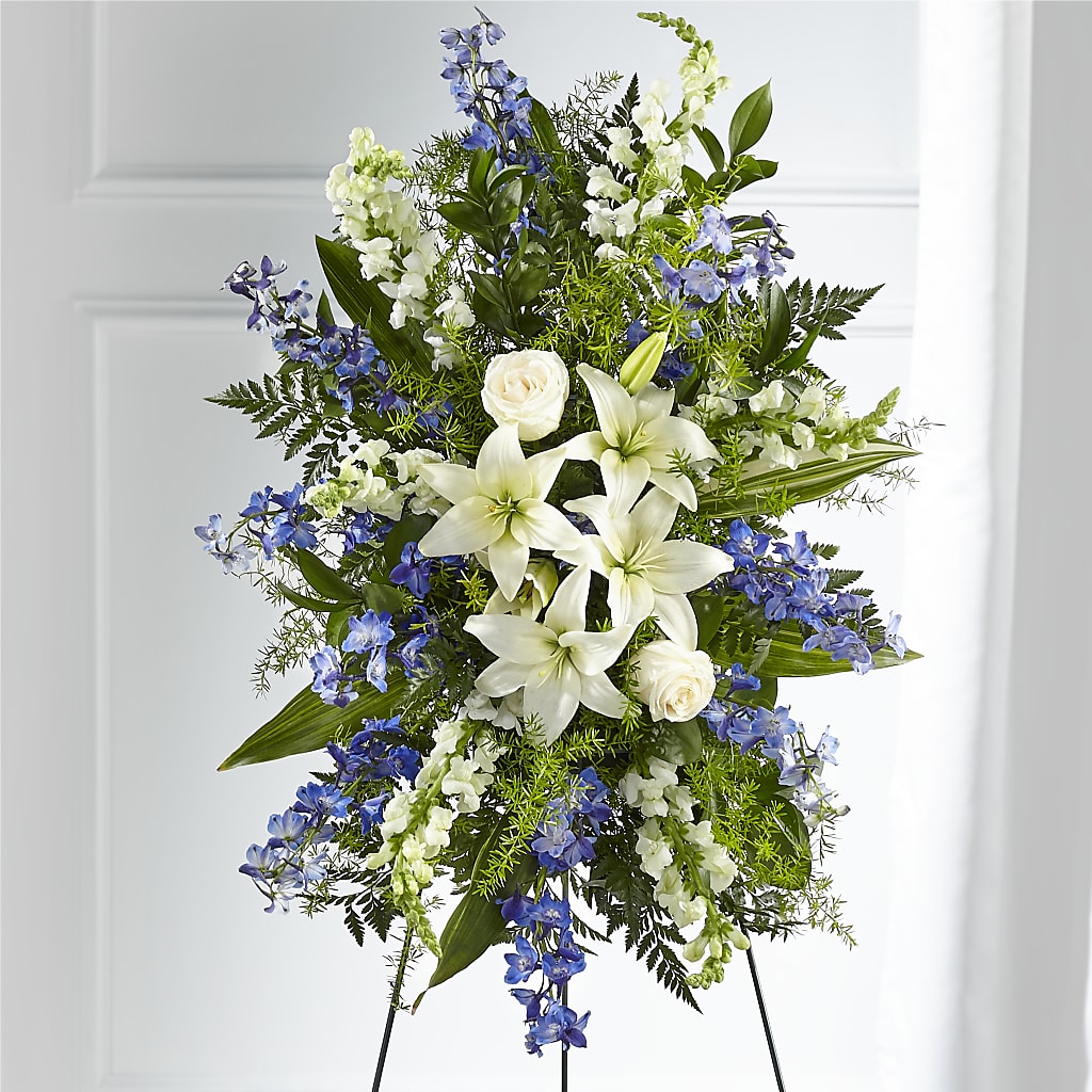 Faithful Friend Standing Spray – Grass Valley Florist, Grass Valley CA