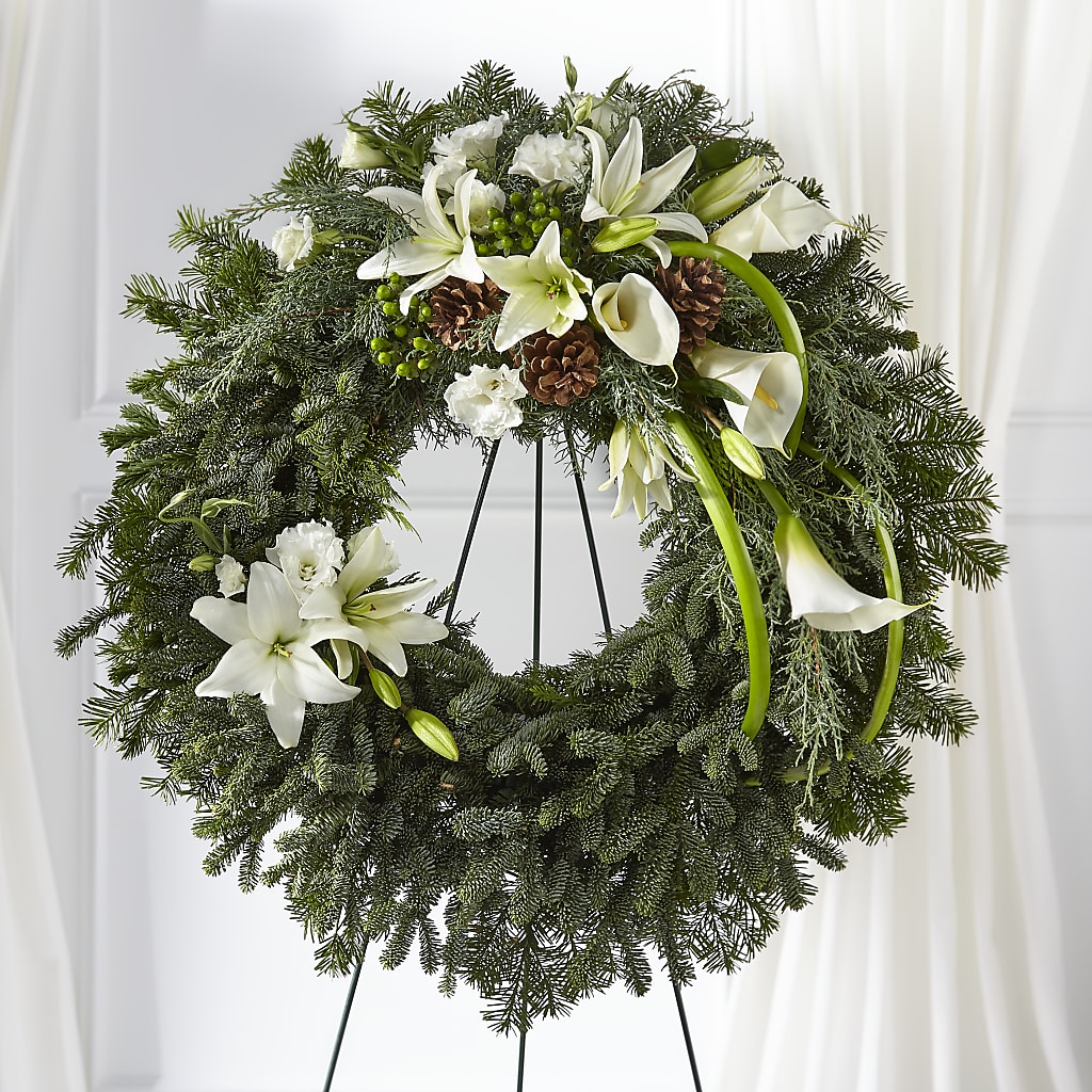 Greens of Hope Wreath – Grass Valley Florist, Grass Valley CA