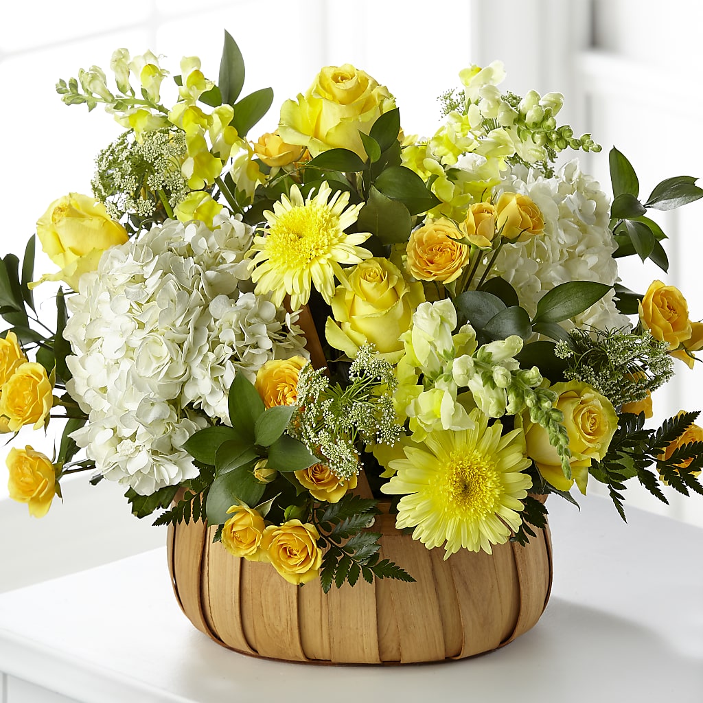 Rustic Remembrance Basket – Grass Valley Florist, Grass Valley CA