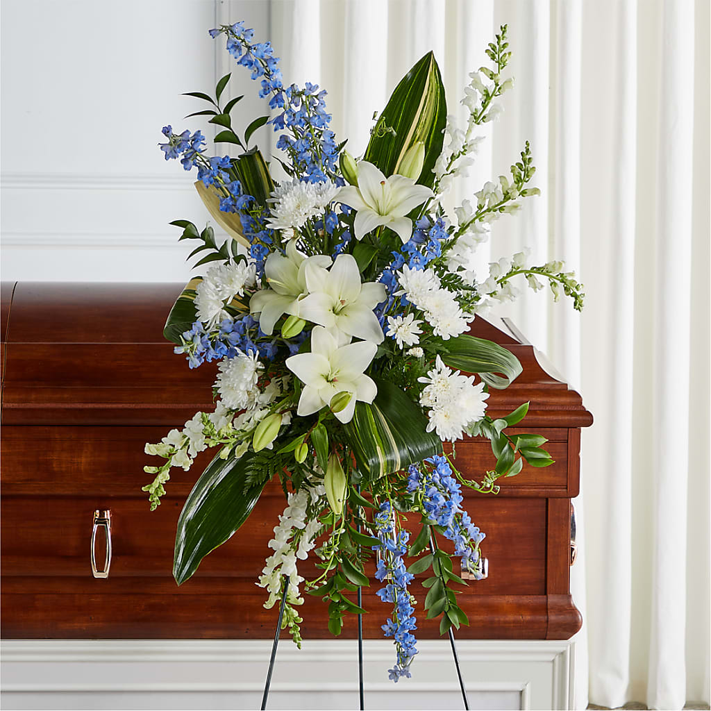 Eternal Impressions Standing Spray – Grass Valley Florist, Grass Valley CA