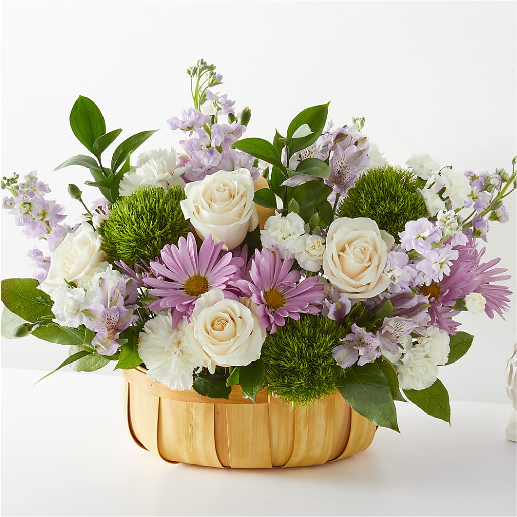 Peace & Love Basket – Grass Valley Florist, Grass Valley CA