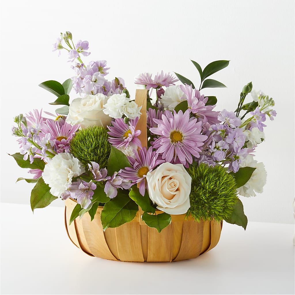 Peace & Love Basket – Grass Valley Florist, Grass Valley CA