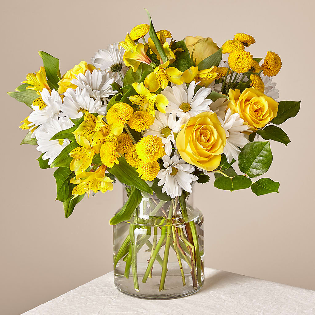 Sunny Sentiments Bouquet – Grass Valley Florist, Grass Valley CA