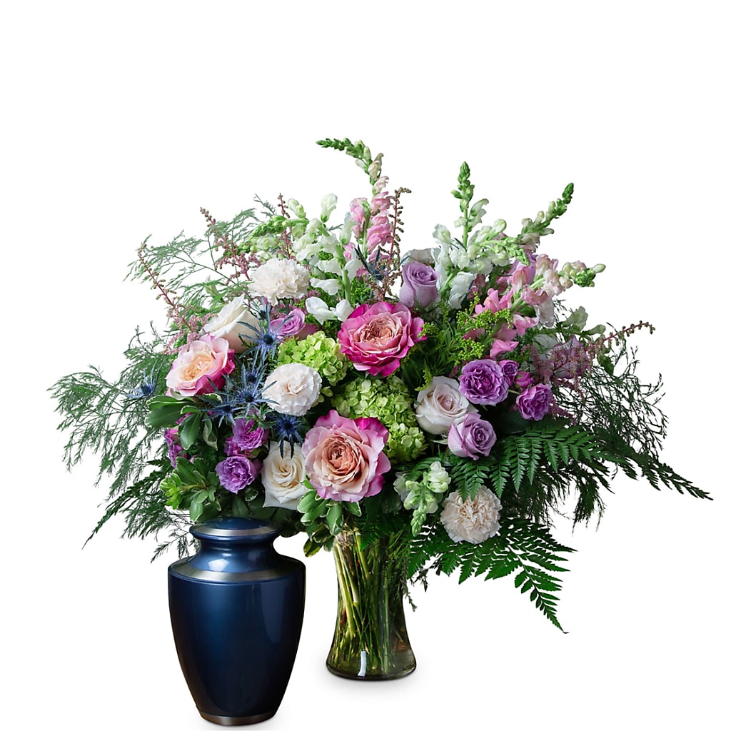 Heartfelt Remembrance Vased Arrangement – Grass Valley Florist, Grass Valley CA