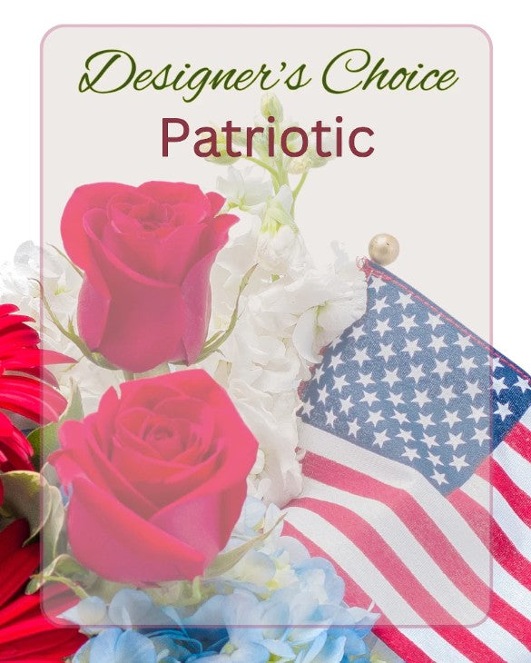 Designer's Choice - Patriotic – Grass Valley Florist, Grass Valley CA
