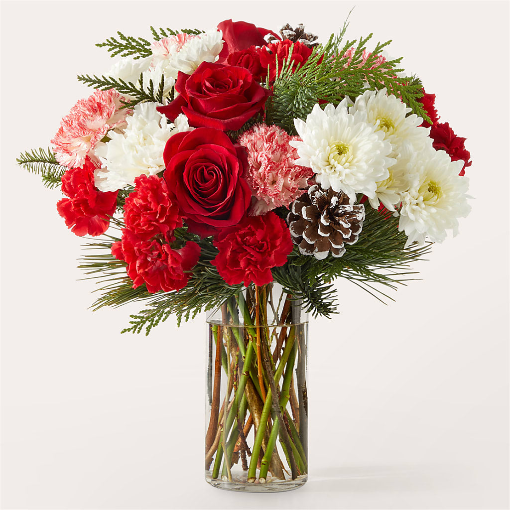 Candy Cane Lane Bouquet – Grass Valley Florist, Grass Valley CA
