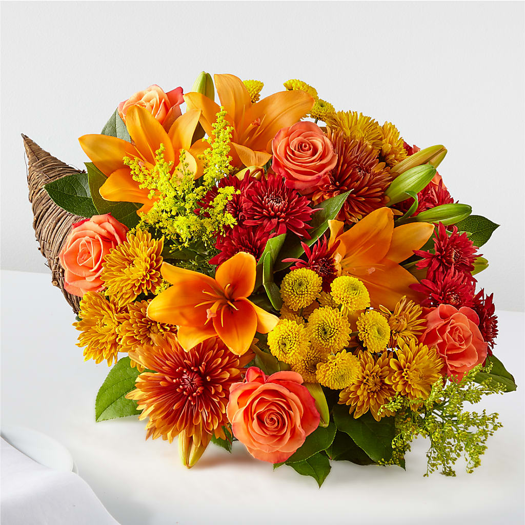 Feast of Color Cornucopia – Grass Valley Florist, Grass Valley CA