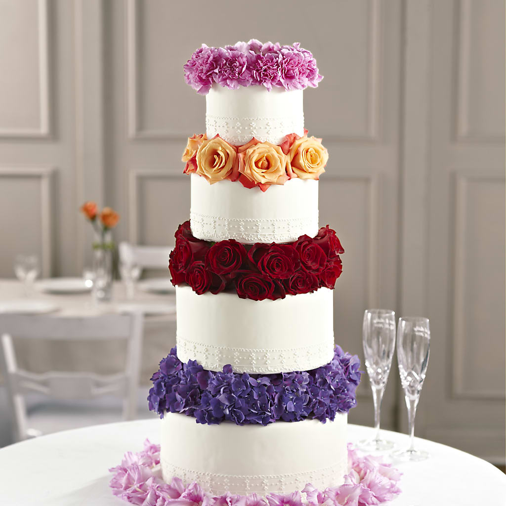 Infinite Love Cake Décor – Grass Valley Florist, Grass Valley CA