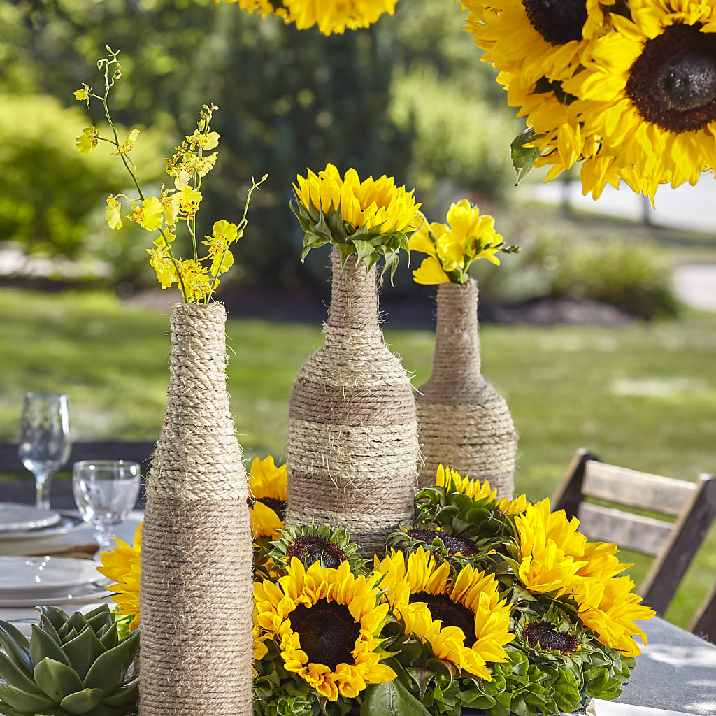 Sublime Garden Centerpiece – Grass Valley Florist, Grass Valley CA