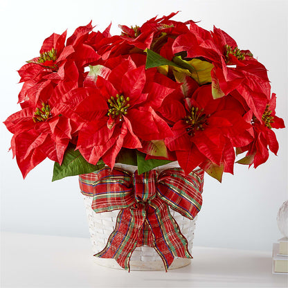 Happiest Holidays Poinsettia –  Grass Valley Florist, Grass Valley CA