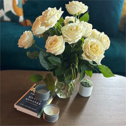 Long Stem Yellow Rose Bouquet –  Grass Valley Florist, Grass Valley CA