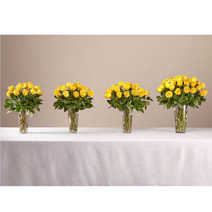 Long Stem Yellow Rose Bouquet –  Grass Valley Florist, Grass Valley CA