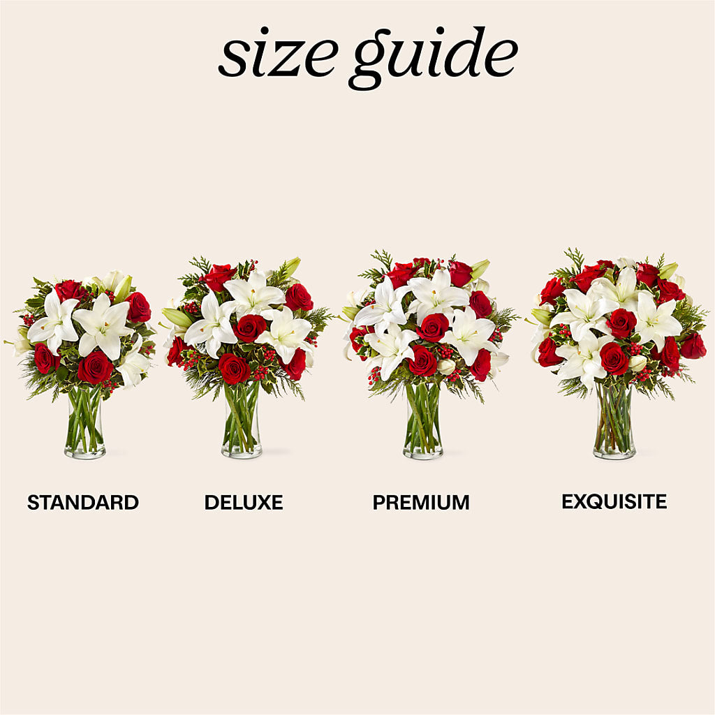 Sparkling Snowflakes Bouquet –  Grass Valley Florist, Grass Valley CA