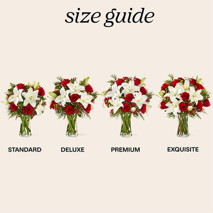 Sparkling Snowflakes Bouquet –  Grass Valley Florist, Grass Valley CA