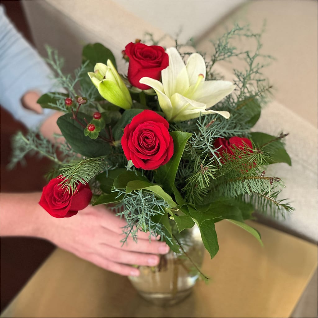 Glittering Lights Bouquet –  Grass Valley Florist, Grass Valley CA
