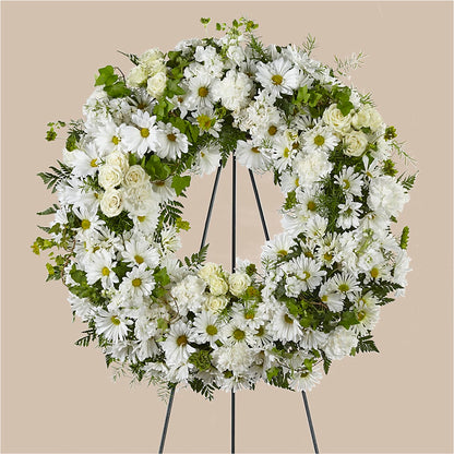 Faithful Wishes Wreath –  Grass Valley Florist, Grass Valley CA