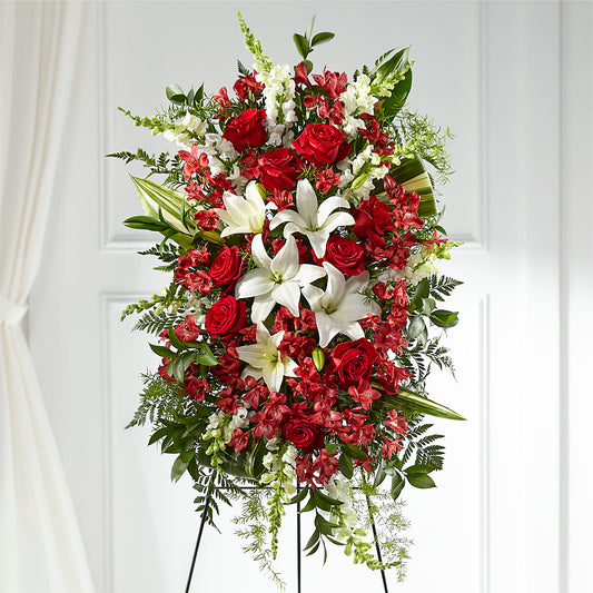 Everlasting Memory Standing Spray –  Grass Valley Florist, Grass Valley CA