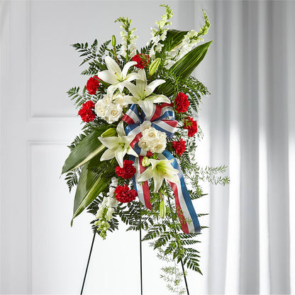 Stars of Life Standing Spray –  Grass Valley Florist, Grass Valley CA