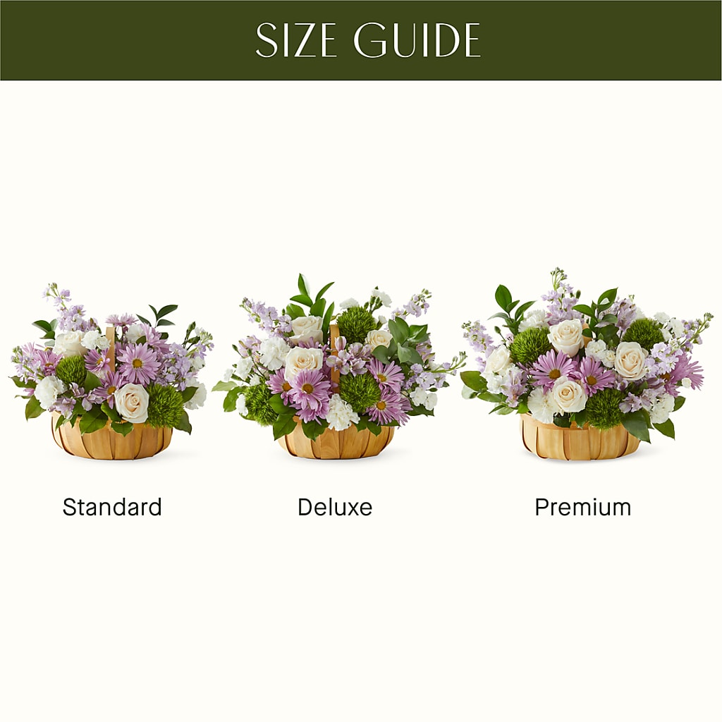 Peace & Love Basket –  Grass Valley Florist, Grass Valley CA
