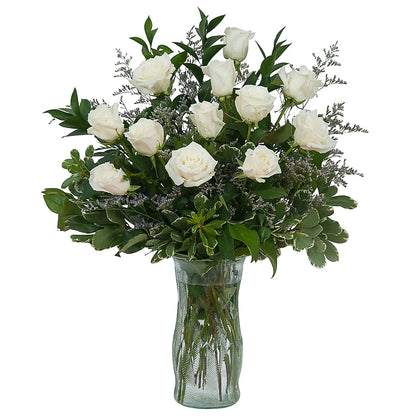 White Rose Elegance –  Grass Valley Florist, Grass Valley CA