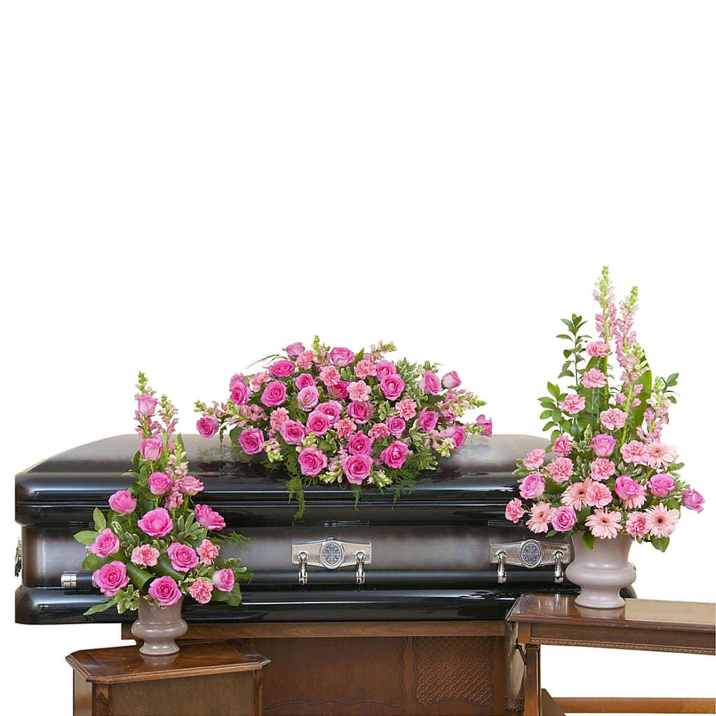 Peaceful Pink Trio –  Grass Valley Florist, Grass Valley CA