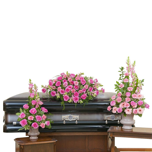 Peaceful Pink Trio –  Grass Valley Florist, Grass Valley CA