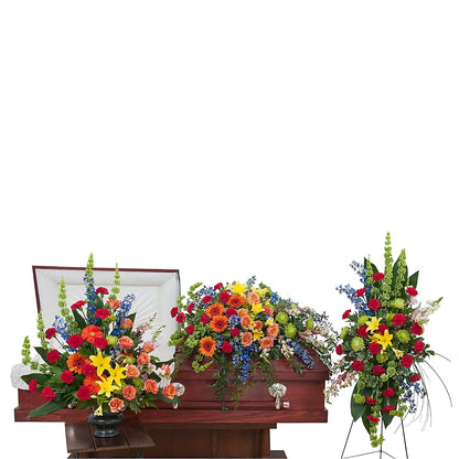 Treasured Celebration Trio –  Grass Valley Florist, Grass Valley CA