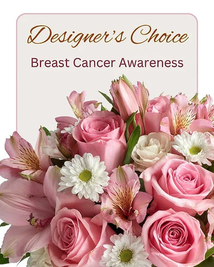 Designer's Choice - Breast Cancer Awareness –  Grass Valley Florist, Grass Valley CA