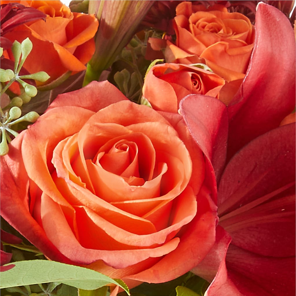 Crimson Leaves Bouquet –  Grass Valley Florist, Grass Valley CA