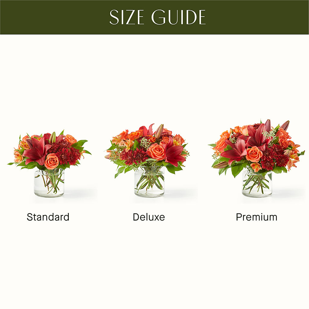 Crimson Leaves Bouquet –  Grass Valley Florist, Grass Valley CA